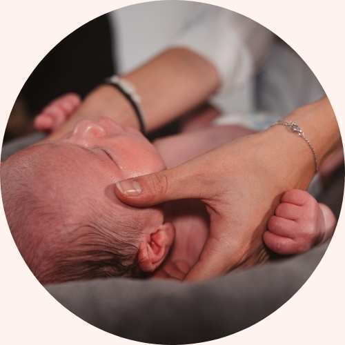 massage bébé